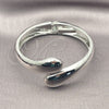 Rhodium Gold Filled Individual Bangle, Polished, Rhodium Finish, 07.307.0031.1.04 (35 MM Thickness, Size 4 (2.25 Diameter))