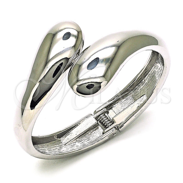 White Gold Filled Jewelry — Individual Bangle Polished 07. 35 MM Thickness Size — main product view — SKU 155354 | Oro Laminado Blanco joyería — Individual Bangle pulido 07. 35 MM Thickness Size — SKU 155354