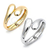 Rhodium Gold Filled Individual Bangle, Polished, Rhodium Finish, 07.307.0031.1.04 (35 MM Thickness, Size 4 (2.25 Diameter))