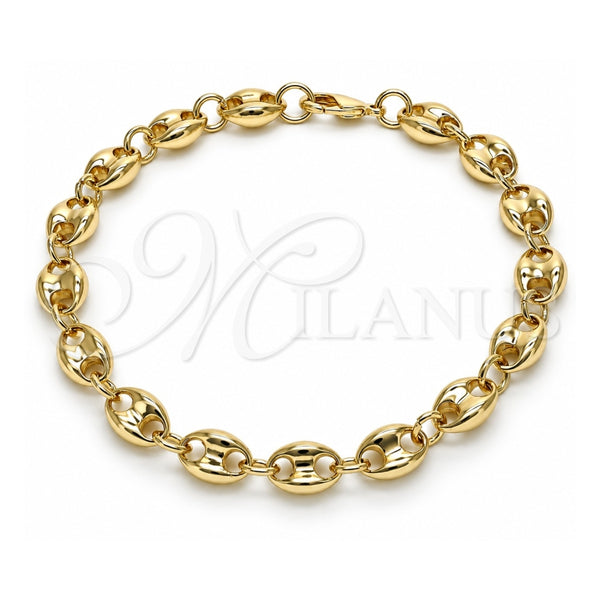 Dorado Oro Laminado Pulsera, vista principal del producto por Mayoreo, vista principal del producto