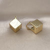 Oro Laminado Small Hoop, Gold Filled Style Polished, Golden Finish, 02.213.0660.14