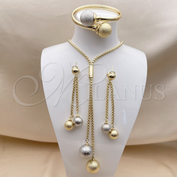 Gold Filled Ring — Necklace Bracelet and Earring Ball and Long Box — alternate product view — SKU 155698 | Oro Laminado anillo — Necklace Bracelet and Earring Ball and largo Box — SKU 155698