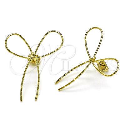 Aretes de Oro Laminado 02.213.0665 por Mayoreo, vista principal del producto