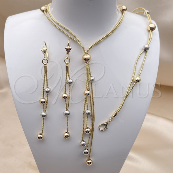 Gold Filled Ring — Necklace Bracelet and Earring Ball and Rat Tail — alternate product view — SKU 155756 | Oro Laminado anillo — Necklace Bracelet and Earring Ball and Rat Tail — SKU 155756