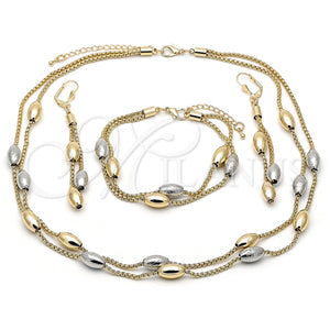 Gold Filled Ring — Necklace Bracelet and Earring Box and Ball Design — main product view — SKU 155757 | Oro Laminado anillo — Necklace Bracelet and Earring Box and Ball diseño — SKU 155757