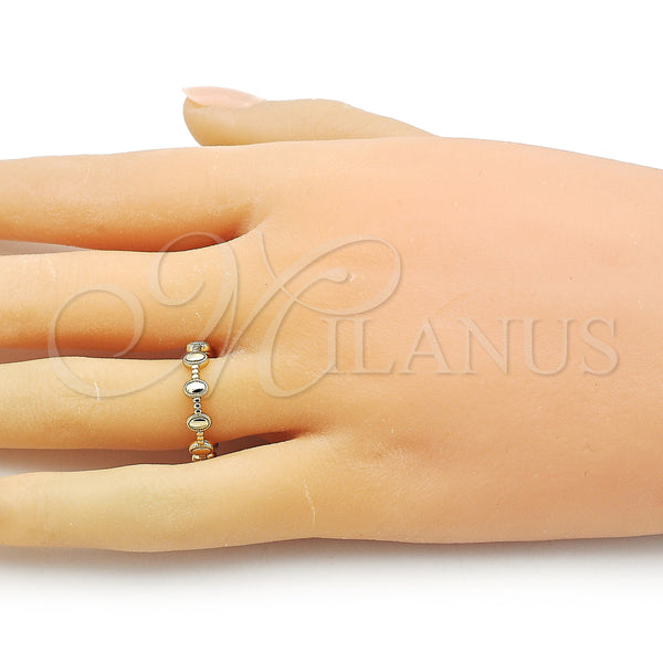 Gold Filled Ring — Elegant Ring Diamond Cutting 01. One size fits — alternate product view — SKU 155763 | Oro Laminado anillo — Elegant Ring Diamond Cutting 01. One size fits — SKU 155763