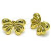 Gold Filled Ring — Stud Earring Bow Design Polished 02. — main product view — SKU 155776 | Oro Laminado anillo — Stud Earring Bow diseño pulido 02. — SKU 155776