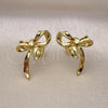 Gold Filled Ring — Stud Earring Bow Design Polished 02. — alternate product view — SKU 155786 | Oro Laminado anillo — Stud Earring Bow diseño pulido 02. — SKU 155786