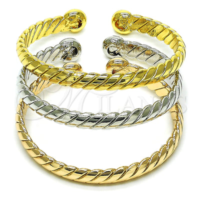 Gold Filled Gold-Filled Twist Bangle 07.170.0030 for wholesale, main product view