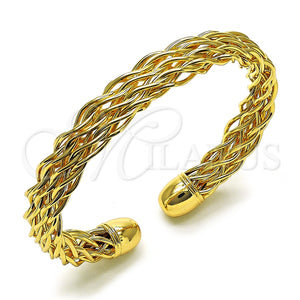 Gold Filled Jewelry — Individual Bangle Twist Design Polished 07. 11 MM — main product view — SKU 155817 | Oro Laminado joyería — Individual Bangle Twist diseño pulido 07. 11 MM — SKU 155817