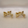 Gold Filled Ring — Stud Earring Bow Design Polished 02. — alternate product view — SKU 155822 | Oro Laminado anillo — Stud Earring Bow diseño pulido 02. — SKU 155822
