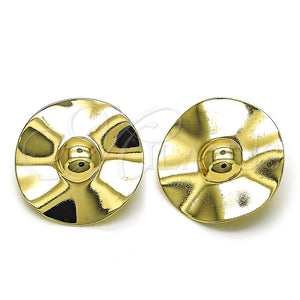 Gold Filled Ring — Stud Earring Polished 02. — main product view — SKU 155841 | Oro Laminado anillo — Stud Earring pulido 02. — SKU 155841