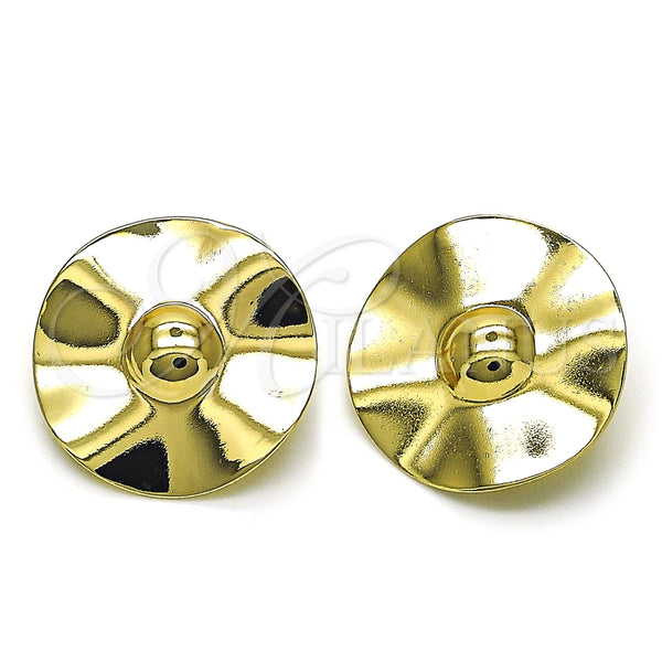 Gold Filled Ring — Stud Earring Polished 02. — main product view — SKU 155841 | Oro Laminado anillo — Stud Earring pulido 02. — SKU 155841