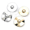 Gold Filled Ring — Stud Earring Polished 02. — alternate product view — SKU 155841 | Oro Laminado anillo — Stud Earring pulido 02. — SKU 155841