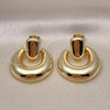 Gold Filled Ring — Stud Earring Polished 02. — alternate product view — SKU 155845 | Oro Laminado anillo — Stud Earring pulido 02. — SKU 155845