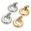 Gold Filled Ring — Stud Earring Polished 02. — alternate product view — SKU 155845 | Oro Laminado anillo — Stud Earring pulido 02. — SKU 155845