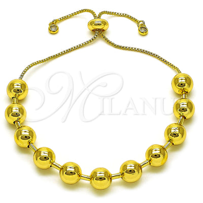 Gold Filled Gold-Filled Ball and Box Bracelet 03.417.0005.11 for wholesale, main product view