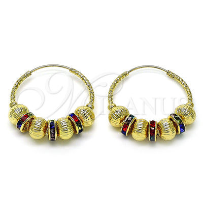 Gold-Filled Hoop Earrings 02.170.0465.30 — main product image — SKU 156065 | Argollas de Oro Laminado 02.170.0465.30 — imagen principal del producto — SKU 156065