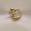 Oro Laminado Elegant Ring, Gold Filled Style Polished, Golden Finish, 01.60.0010 (One size fits all)