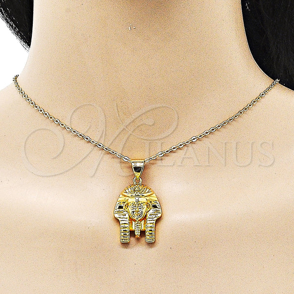 Gold Filled Pendant — Religious Pendant Polished 05. — alternate product view — SKU 156176 | Oro Laminado dije — Religious Pendant pulido 05. — SKU 156176