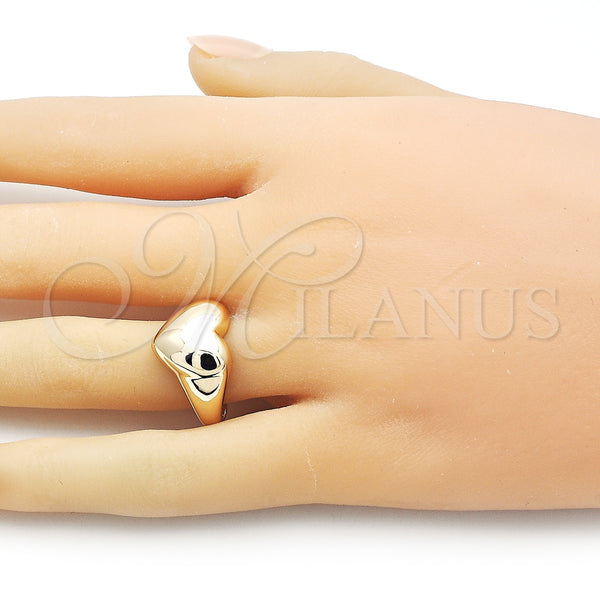 Gold Filled Ring — Elegant Ring Heart Design Polished 01.60. One size — alternate product view — SKU 156180 | Oro Laminado anillo — Elegant Ring corazón diseño pulido 01.60. One size — SKU 156180