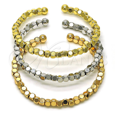 Brazalete de Oro Laminado 07.170.0038 por Mayoreo, vista principal del producto