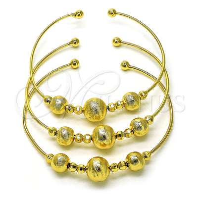 Gold Filled Gold-Filled Ball and Disco Bangle 07.170.0016.1 for wholesale, main product view