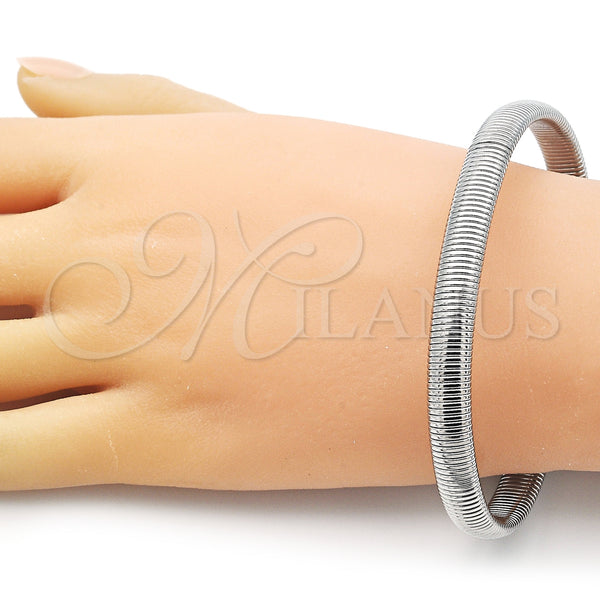 Stainless Steel Bracelet — Fancy Bracelet Polished 03. 08 MM Thickness 8 — alternate product view — SKU 156289 | Acero Inoxidable brazalete — elegante Bracelet pulido 03. 08 MM Thickness 8 — SKU 156289