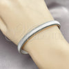 Stainless Steel Fancy Bracelet, Polished, Steel Finish, 03.341.2287.08 (08 MM Thickness, 8 Inches Length)