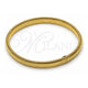 Oro Laminado Fancy Bracelet, Gold Filled Style Polished, Golden Finish, 03.341.2287.1.08 (08 MM Thickness, 8 Inches Length)