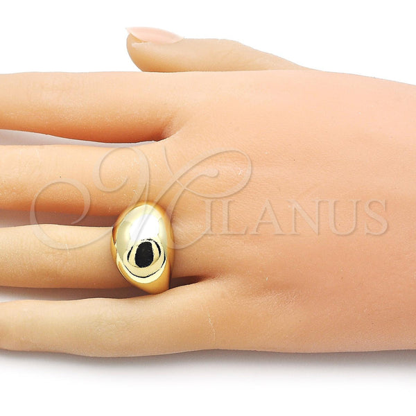 Gold Filled Ring — Elegant Ring Ball Design Polished 01. One size — alternate product view — SKU 156299 | Oro Laminado anillo — Elegant Ring Ball diseño pulido 01. One size — SKU 156299