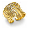 Oro Laminado Elegant Ring, Gold Filled Style Polished, Golden Finish, 01.341.0157 (One size fits all)