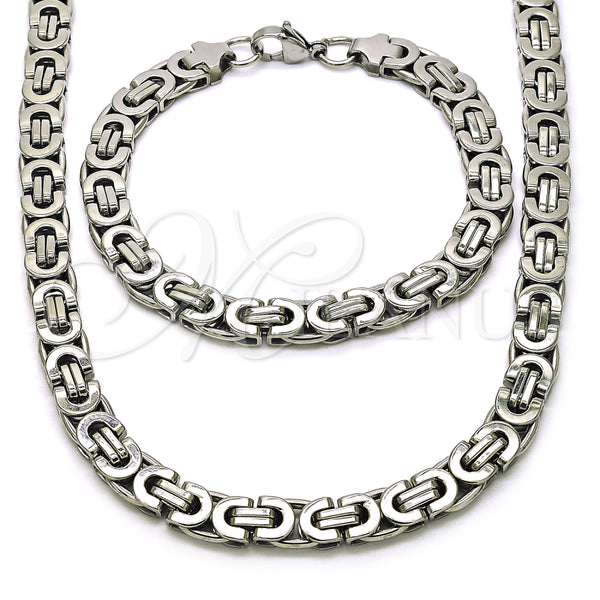 Stainless Steel Bracelet — Necklace and Bracelet Polished 06. — main product view — SKU 156423 | Acero Inoxidable brazalete — Necklace and Bracelet pulido 06. — SKU 156423