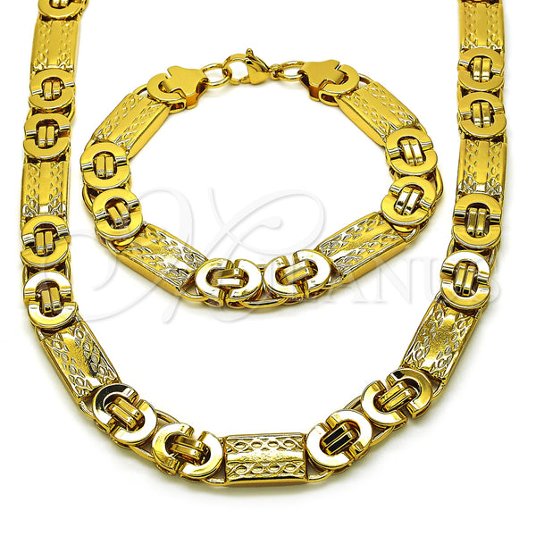 Stainless Steel Bracelet — Necklace and Bracelet Polished 06. — main product view — SKU 156452 | Acero Inoxidable brazalete — Necklace and Bracelet pulido 06. — SKU 156452