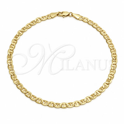Dorado Oro Laminado Tobillera, vista principal del producto por Mayoreo, vista principal del producto