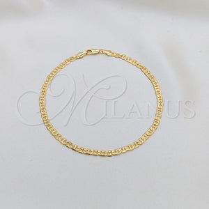 Gold Filled Anklet — Basic Anklet Diamond Cutting 03. 04 MM Thickness — main product view — SKU 156459 | Oro Laminado tobillera — básico Anklet Diamond Cutting 03. 04 MM Thickness — SKU 156459