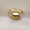 Oro Laminado Elegant Ring, Gold Filled Style Teardrop Design, Polished, Golden Finish, 01.163.0003 (One size fits all)