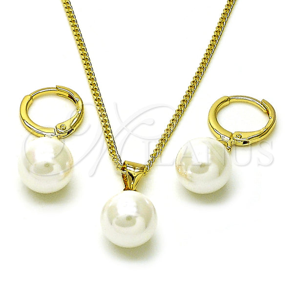 Gold Filled Ring — Earring and Pendant Adult Set Ball Design with — main product view — SKU 156585 | Oro Laminado anillo — Earring and Pendant Adult Set Ball diseño with — SKU 156585