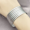 Rhodium Gold Filled Semanario Bangle, Polished, Rhodium Finish, 5.232.004.1.05 (04 MM Thickness, Size 5 (2.50 Diameter))