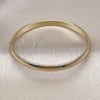 Oro Laminado Individual Bangle, Gold Filled Style Polished, Golden Finish, 07.213.0013.05 (Thickness, Size 5 (2.50 Diameter))