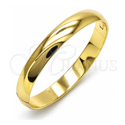 Oro Laminado Individual Bangle, Gold Filled Style Polished, Golden Finish, 07.213.0015.05 (Thickness, Size 5 (2.50 Diameter))