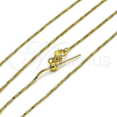 Collar de Oro Laminado 04.341.0126.20 por Mayoreo, vista principal del producto