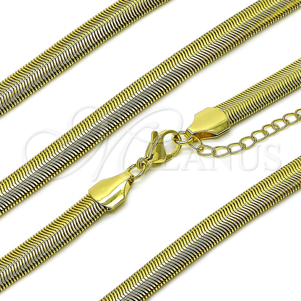 Gold Filled Necklace — Basic Necklace Rat Tail Design Polished 04. 08 — main product view — SKU 156896 | Oro Laminado collar — básico Necklace Rat Tail diseño pulido 04. 08 — SKU 156896