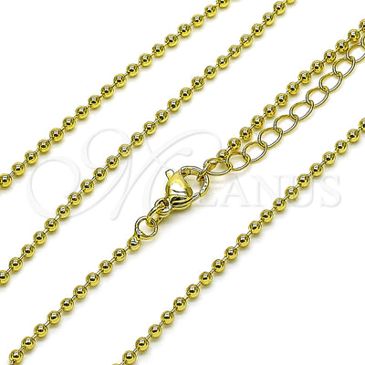 Dorado Oro Laminado Collar, vista principal del producto por Mayoreo, vista principal del producto