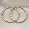Oro Laminado Extra Large Hoop, Gold Filled Style Hollow Design, Polished, Golden Finish, 02.213.0754.80