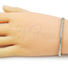 Oro Laminado Basic Bracelet, Gold Filled Style Rat Tail Design, Polished, Golden Finish, 04.213.0271.08 (04 MM Thickness, 8 Inches Length)