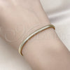 Gold Filled Bracelet — Basic Bracelet Rat Tail Design Polished 04. 04 — alternate product view — SKU 157028 | Oro Laminado brazalete — básico Bracelet Rat Tail diseño pulido 04. 04 — SKU 157028