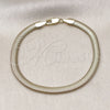 Gold Filled Bracelet — Basic Bracelet Rat Tail Design Polished 03. 05 — alternate product view — SKU 157029 | Oro Laminado brazalete — básico Bracelet Rat Tail diseño pulido 03. 05 — SKU 157029