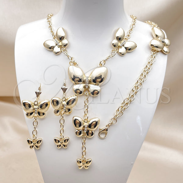 Gold Filled Ring — Necklace Bracelet Earring and Ring Butterfly and Rolo — alternate product view — SKU 157036 | Oro Laminado anillo — Necklace Bracelet Earring and Ring mariposa and Rolo — SKU 157036