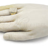 Oro Laminado Mens Ring, Gold Filled Style Diamond Cutting Finish, Golden Finish, 01.411.0006.11 (Size 11)